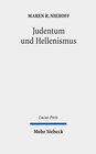 Buchcover Judentum und Hellenismus