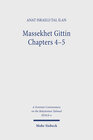 Buchcover Massekhet Gittin Chapters 4-5
