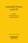 Buchcover Sustainable Finance in the EU