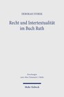 Buchcover Recht und Intertextualität im Buch Ruth