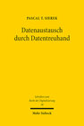 Buchcover Datenaustausch durch Datentreuhand