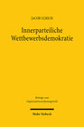 Buchcover Innerparteiliche Wettbewerbsdemokratie