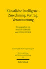 Buchcover Künstliche Intelligenz - Zurechnung, Vertrag, Verantwortung