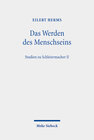 Buchcover Das Werden des Menschseins