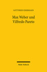 Buchcover Max Weber und Vilfredo Pareto