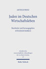 Buchcover Juden im Deutschen Wirtschaftsleben