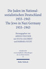 Buchcover Die Juden im Nationalsozialistischen Deutschland 1933-1943 /The Jews in Nazi Germany 1933-1943