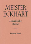 Buchcover Meister Eckhart. Lateinische Werke Band 2: