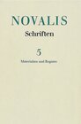 Buchcover Materialien und Register