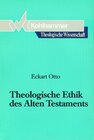 Buchcover Theologische Ethik des Alten Testaments