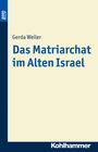 Buchcover Das Matriarchat im Alten Israel. BonD-Titel