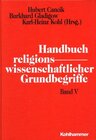 Buchcover Handbuch religionswissenschaftlicher Grundbegriffe