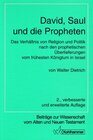 Buchcover David, Saul und die Propheten