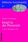 Buchcover Israel in der Perserzeit