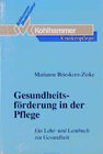 Buchcover Gesundheitsförderung in der Pflege