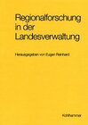 Buchcover Regionalforschung in der Landesverwaltung