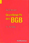 Buchcover Grundbegriffe des BGB