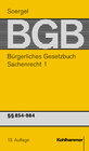 Buchcover Bürgerliches Gesetzbuch mit Einführungsgesetz und Nebengesetzen (BGB)