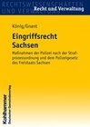 Buchcover Eingriffsrecht Sachsen
