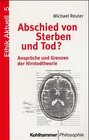 Buchcover Abschied von Sterben und Tod?