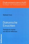 Buchcover Diakonische Einsichten