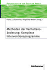 Buchcover Methoden der Verhaltensänderung: Komplexe Interventionsprogramme