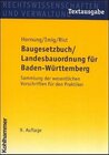 Buchcover Baugesetzbuch /Landesbauordnung für Baden-Württemberg