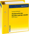 Buchcover Melderecht des Bundes und der Länder, Teil II: Hessen