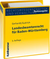 Buchcover Landesbeamtenrecht für Baden-Württemberg