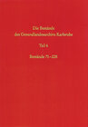 Buchcover Die Bestände des Generallandesarchivs Karlsruhe