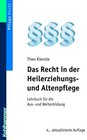 Buchcover Das Recht in der Heilerziehungs- und Altenpflege