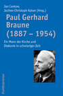 Buchcover Paul Gerhard Braune (1887 - 1954)