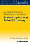 Buchcover Landesdisziplinarrecht Baden-Württemberg