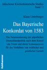Buchcover Das Bayerische Konkordat von 1583