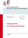 Buchcover Landesgeschichte in Forschung und Unterricht 1. Jahrgang
