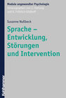 Buchcover Sprache - Entwicklung, Störungen und Intervention