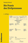 Buchcover Die Praxis des Zivilprozesses