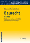 Buchcover Baurecht, Band 1