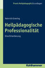 Buchcover Heilpädagogische Professionalität