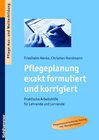 Buchcover Pflegeplanung exakt formuliert und korrigiert