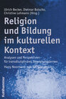 Buchcover Religion und Bildung im kulturellen Kontext