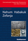 Buchcover Nahum Habakuk Zefanja