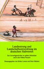 Buchcover Landnutzung und Landschaftsentwicklung im deutschen Südwesten