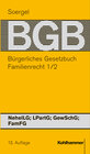 Buchcover Bürgerliches Gesetzbuch mit Einführungsgesetz und Nebengesetzen (BGB)