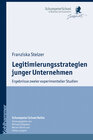 Buchcover Legitimierungsstrategien junger Unternehmen