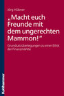 Buchcover "Macht euch Freunde mit dem ungerechten Mammon!"