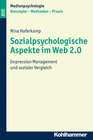 Buchcover Sozialpsychologische Aspekte im Web 2.0