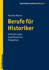 Buchcover Berufe für Historiker