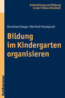 Buchcover Bildung im Kindergarten organisieren
