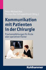 Buchcover Kommunikation mit Patienten in der Chirurgie